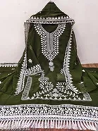 Embroidered Unstitched Suit for Women 