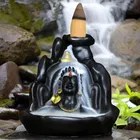 Shiva Fountain Polyresin With 30 Cones 10L X 10W X 10H Cm