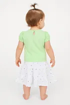 Cotton Printed Clothings Set for Girls 