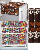 Knit 7 Pcs Fridge Cover Set 