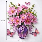 Fancy 3D Floral Wall Sticker 