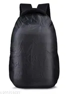 Nylon Backpack for Men & Women, Black