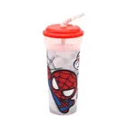 GLUMAN 3D Spiderman, Sipper Bottle (350 ml,Pack of 1)