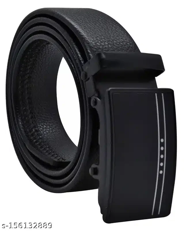 Belts for Men (Black, 30)