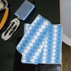 Safina Diamond Design Blue Bath Towel 68x135 cm Pack of 1