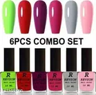 Revson Nail Paint for Women (Multicolor, 6 ml) (Pack of 6)