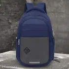 Polyester Backpack for Men & Women, Blue