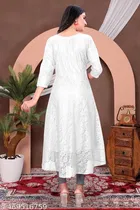 Net Kurti for Women,  White  