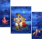 MDF 3 Pcs Designer Wall Painting for Home & Office 