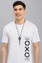 Round Neck Printed T-Shirt for Men 