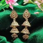 Oxidised Gold Plated Earrings for Women & Girls 