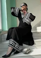 Chiffon Solid Kurta Set forwomen 