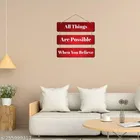 MDF Wooden Wall Hanging Quotes 