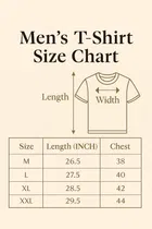 Round Neck Printed T-Shirt for Men 