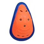 Plastic Abdominal Cricket Pad (Multicolor)