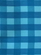 Cotton Dyed Check Bath Towel 70x140cm Blue Pack of 1