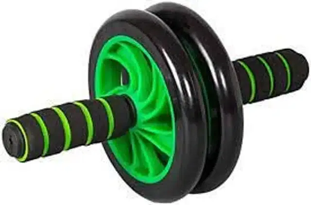 Double Wheel Ab Exerciser (Multicolor)