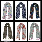 Poly Chiffon Printed Scarves for Women 