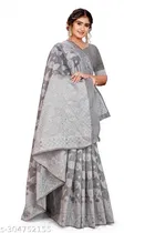 Cotton Zari Woven Saree for Women 