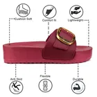 Slipper For Women, Maroon 