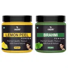 Natural Lemon Peel & Brahmi Powder for Skin & Hair 
