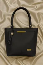 PU Handbag for Women (Black)