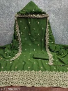 Vichitra Silk Punjabi/All Over Suits for Women 