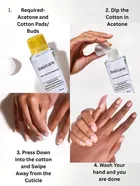 Basicare Nail polish remover 30ml Acetone free
