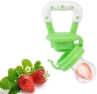 Nibbler Soother for Babies Fruit Feeder Kids Nipple Pacifier for Fruit Vegetable and Fruit Shape Silicone Teether 