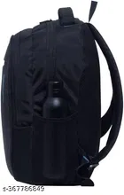 Rubber Backpack for Men & Women, Black