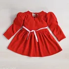 Crepe Frock for Girls 