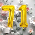 Foil Balloon for Birthday Celebration, No. 71 