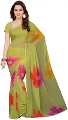 Saree with Unstitched Blouse for Women 