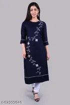 Rayon Printed Kurti for Women 