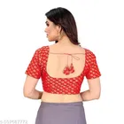Jacquard Silk Blouse for Women 