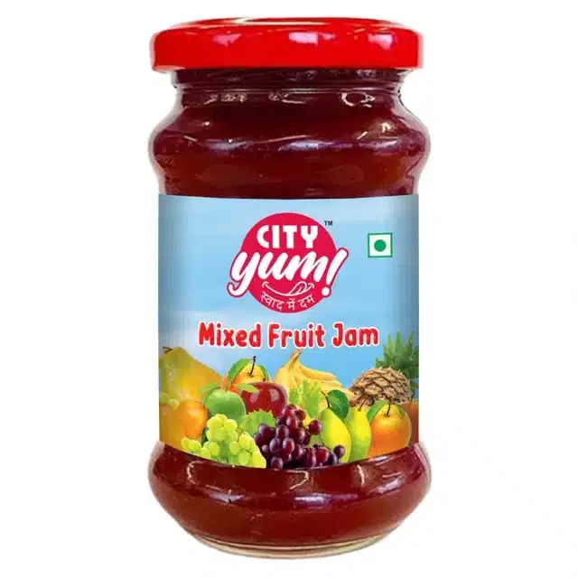 सिटी यम मिक्स्ड फ्रूट्स जैम 500 g