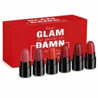 Ronzille Mini Lipstick, Red, 6 g [Pack of 6]