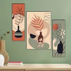 Akarts beautiful flower pot painting set of 3