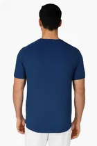 Round Neck Solid T-Shirt for Men 