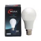 Wega 9 W Standard B22 LED Bulb, Cool White, Pack of 5