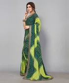 Printed Saree with Unstitched Blouse for Women 