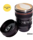 KS Camera Lens Coffee Mug with Plastic Lid (350 ml)