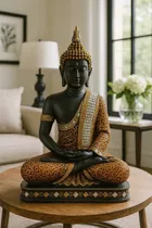 Akarts Meditating Buddha Statue Showpiece - 23 cm