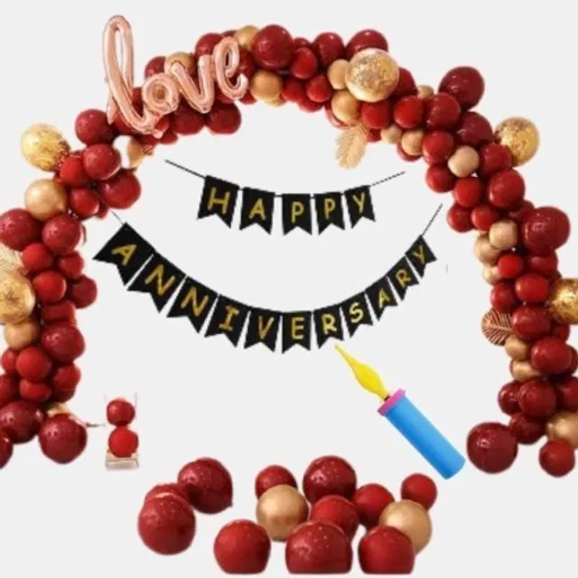 Party Decoration Kits (Multicolor, Set of 60)