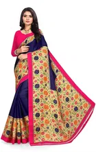 Mysore Silk Printed Saree for Women 