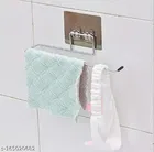 Stainless Steel Wall Mounted Tissue Paper & Towel Holder 
