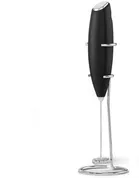 Rechargeable Coffee Beater with Stand (Black & Silver)