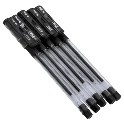 Mr Grip Ball Pen- Black (Set of 5)
