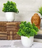 Polyester Artificial Mini Bonsai Plant 