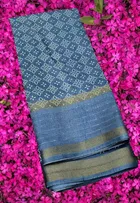 Dola Silk Printed Saree for Women 